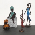 Bronzefiguren aus Burkina Faso